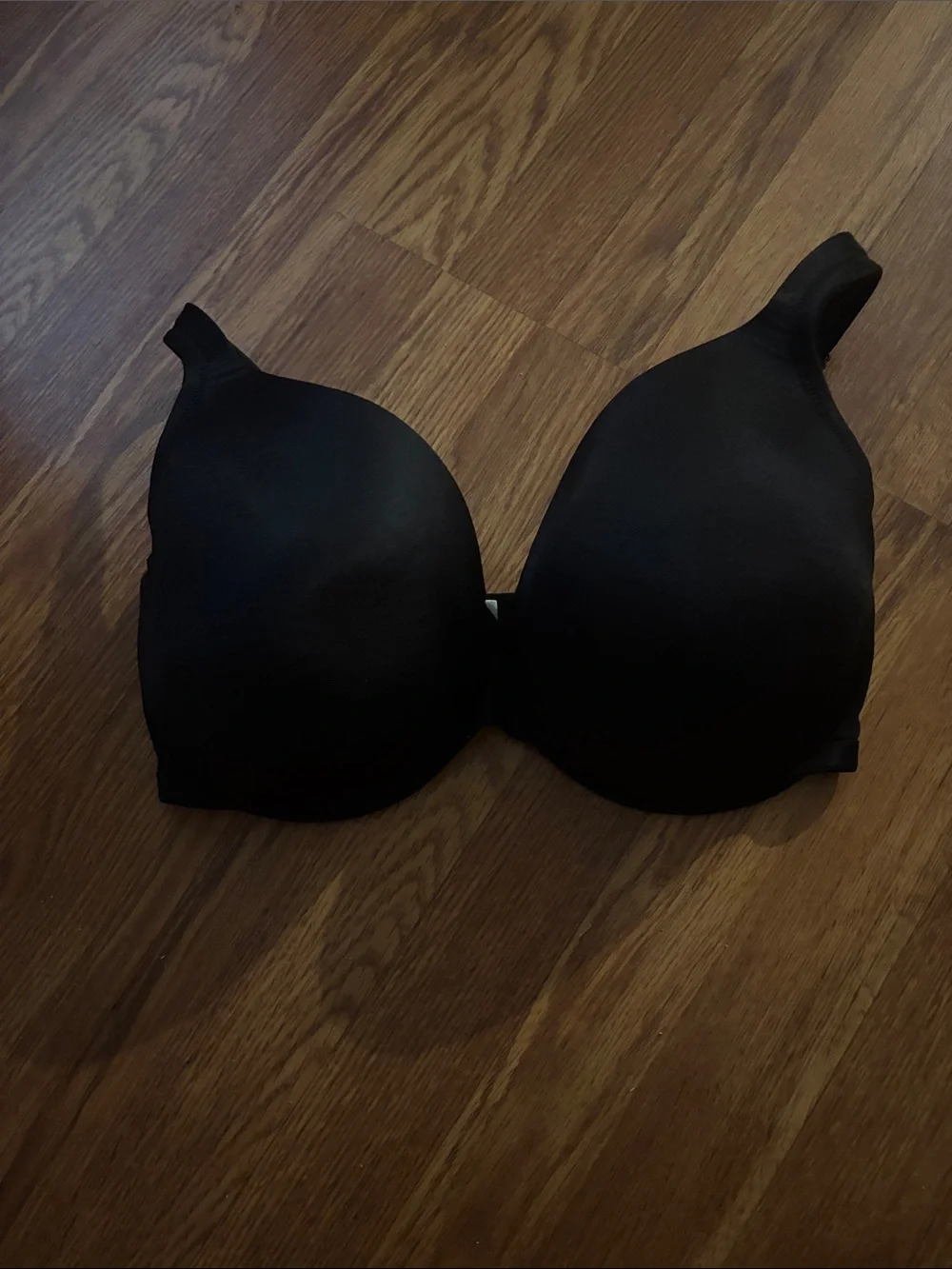Cacique Black Lightly Lined Full Coverage Bra